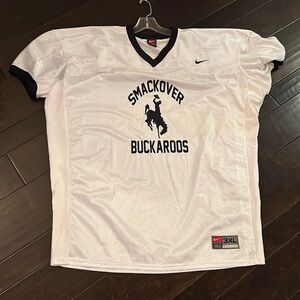 Nike white smackover buckaroos jersey 3XL EUC